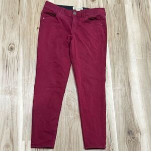 Democracy AB Technology Red Jeans Skinny Women’s 10